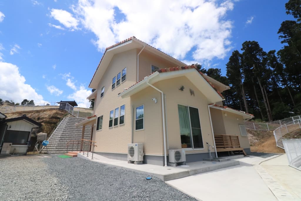 光の入り方を大切にした平屋